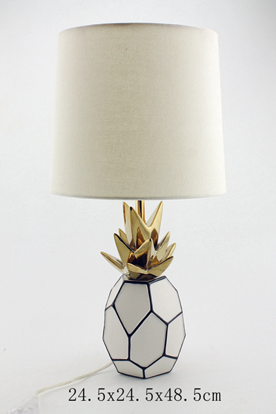 Ceramic Pineapple Table Lamp Manufacturer