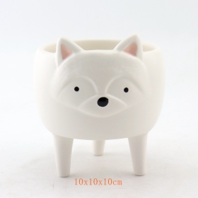 Best Ceramic Fox Face Pots With Foot