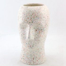 Zara Home Style Terrazzo Pottery Vase With Face