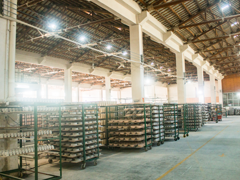 clay stocking and drying
