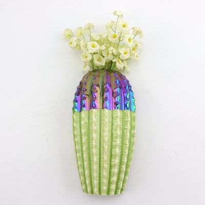 Ceramic Cactus Wall Planter Ceramic Cactus Wall Planter