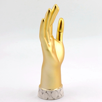 White Hand Ring Holder White Hand Ring Holder