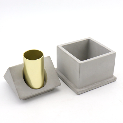 Modern Cement&nbsp;Desk&nbsp;Accessories