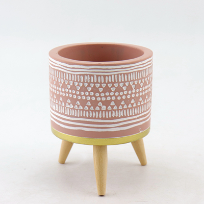 Concrete Hand Made Planter Concrete Hand Made Planter