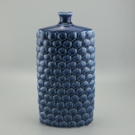 Set Of 3 Beautiful Seashell Table Vase