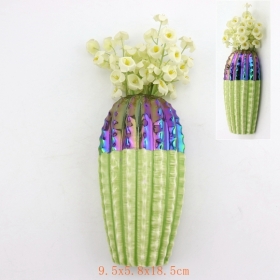 Ceramic Cactus Wall Hanging Decor Vase
